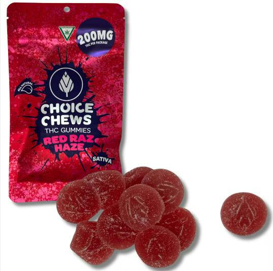 Choice Chews - Sunburst Peach 200mg (Hybrid)