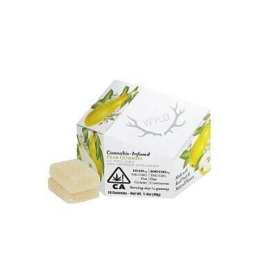 WYLD Gummies Pear 1:1 CBG/THC