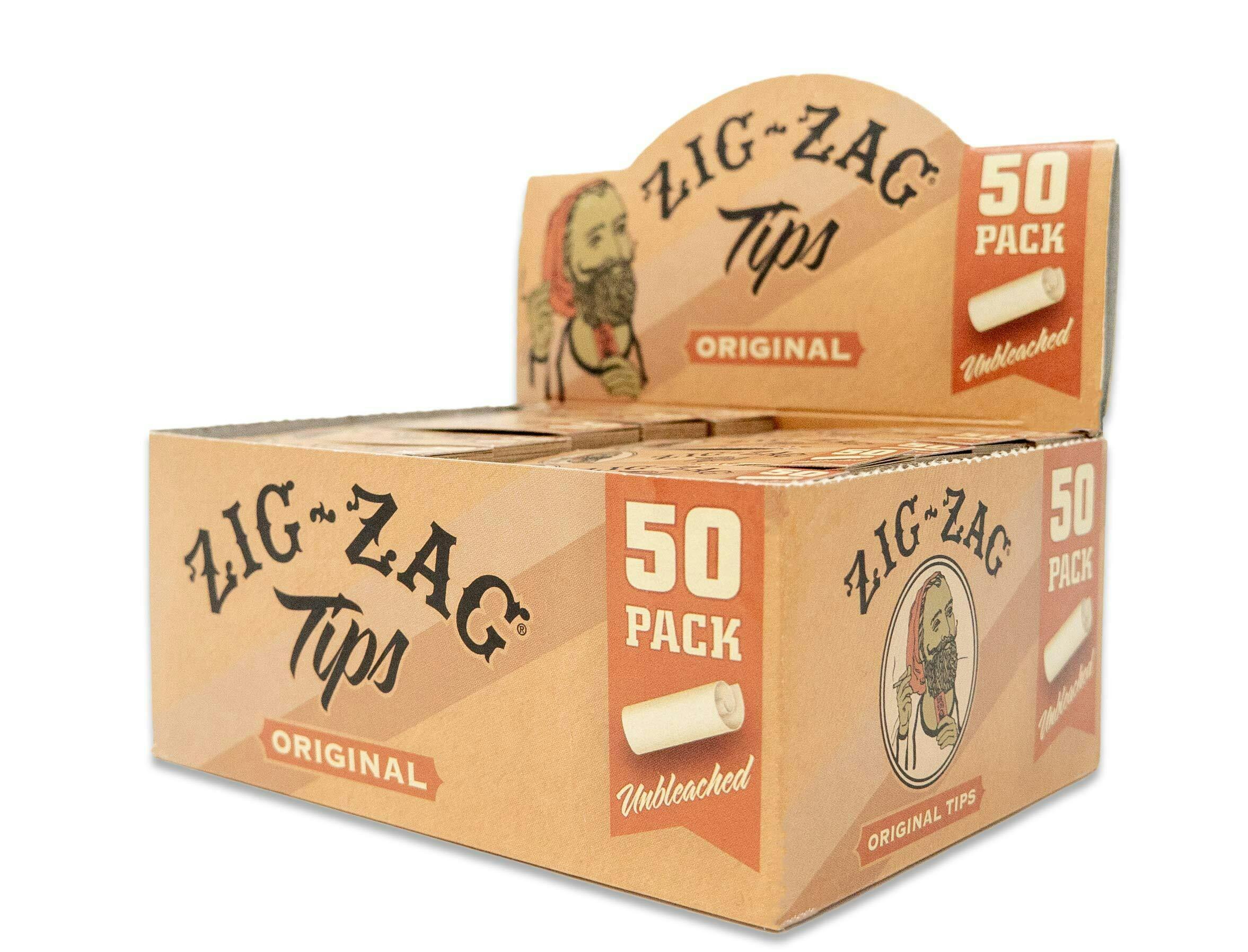Zig Zag Unbleached Tips - Original