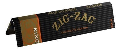 Zig Zag King Size Black Papers