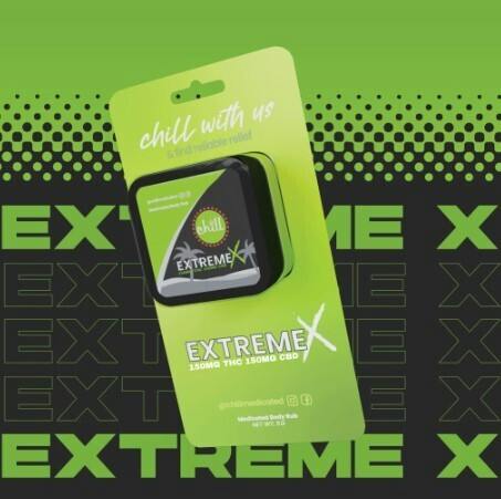 Chill Medicated Chill Extreme X Lotion 4000mg 1:1 THC CBD