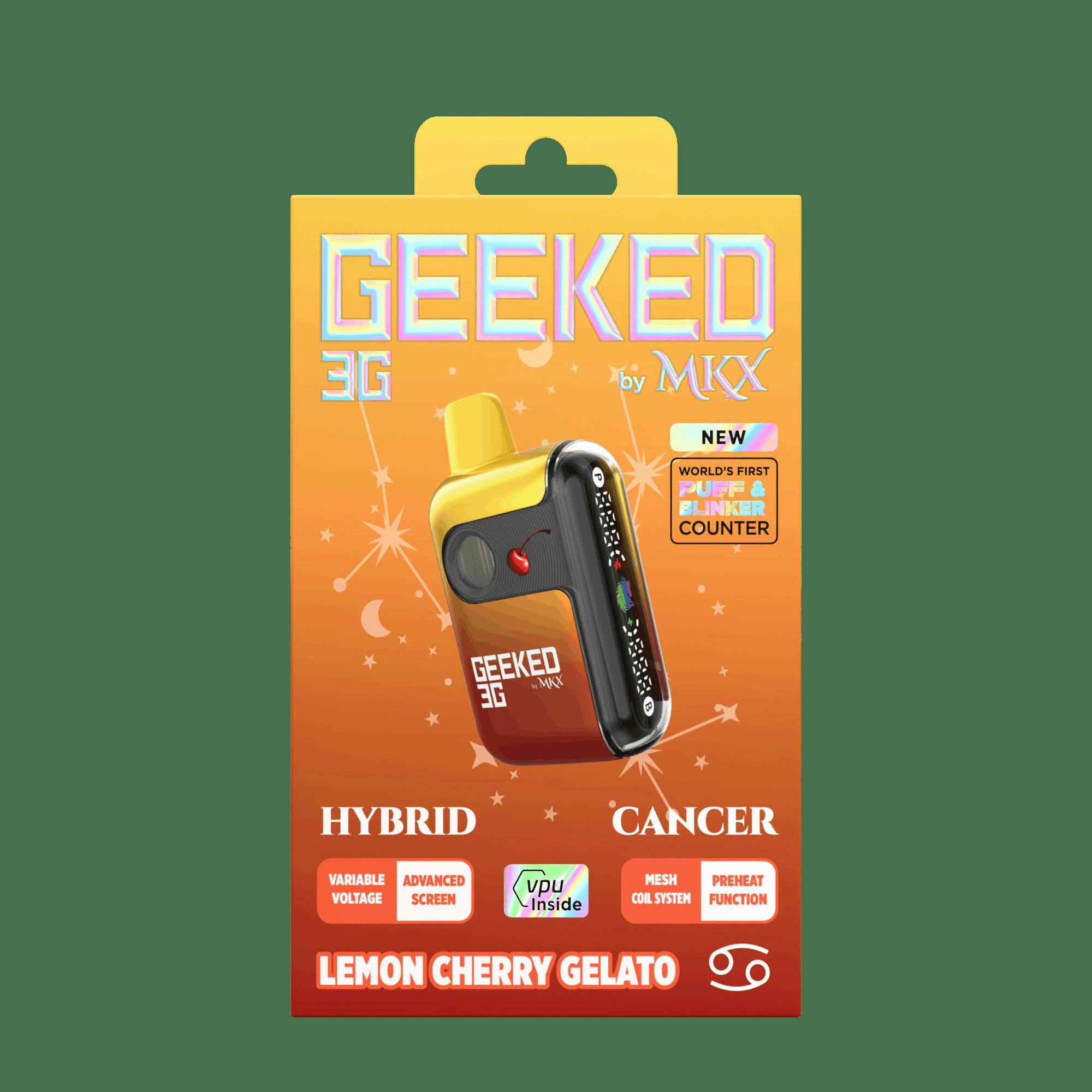 GEEKED by MKX 3g Disposable - Strawberry Sangria