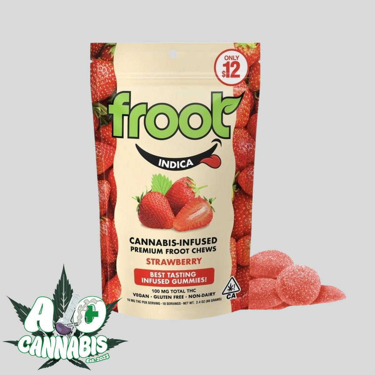 Froot | 100mg Gummies - Strawberry