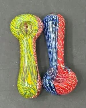 Dragon Cartel - 3 in. Double Color Hand Pipe