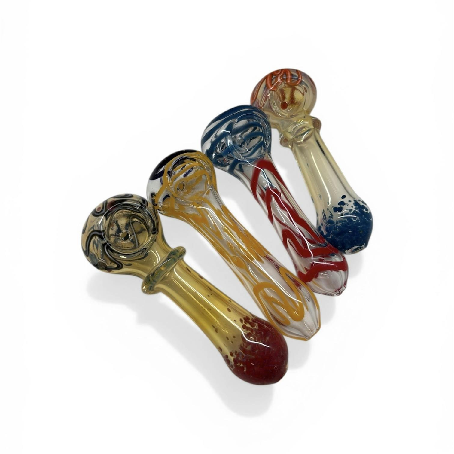 Glass - 3.5" Assorted Hand Pipe