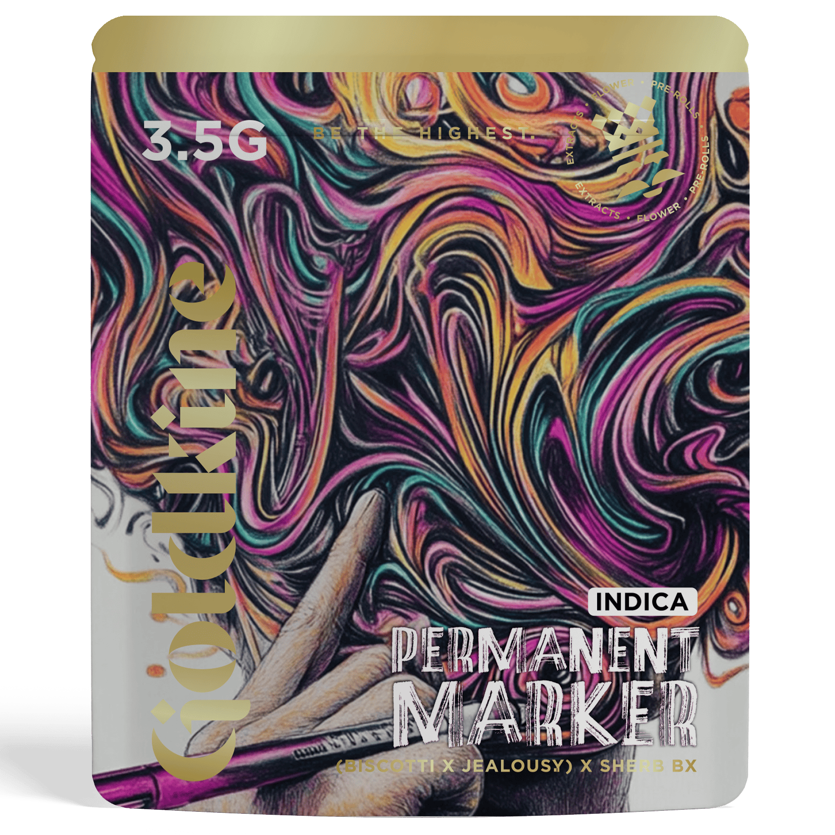 Goldkine - Permanent Marker 3.5g cannabis product