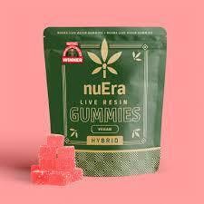 NuEra Pink Lemonade Live Resin Gummies 10pk 100mg