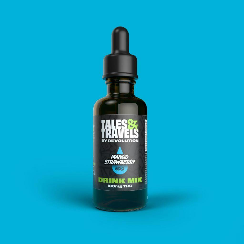 Tales & Travels Mango Strawberry Drink Mix 100mg at Revolution Dispensary - Normal