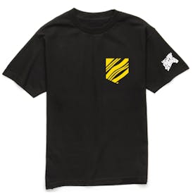 Lemonnade | Fruit Stripes Black Pocket SS Tee | Small