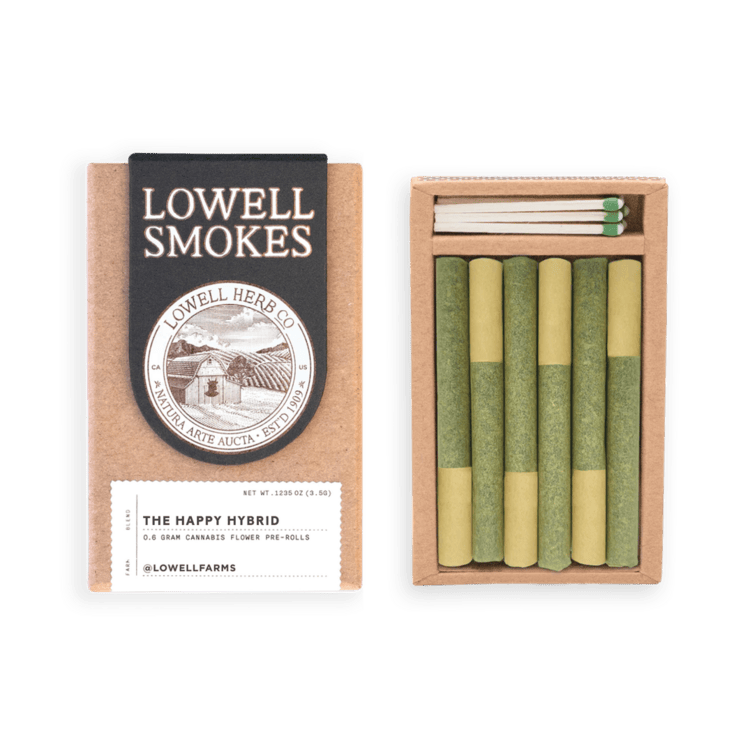 Lowell Herb Co | The Happy (Hybrid Blend) | 3.5g6pk