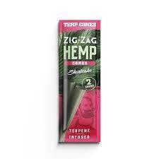 2pk | Shortcake | Hemp Cones | Zig Zag