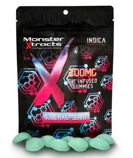 Blue Raspberry | 20mg x 10pk | Monster Xtracts
