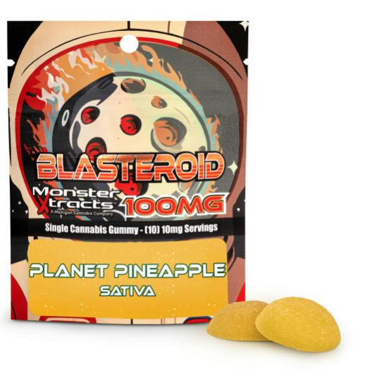 Planet Pineapple | 100mg x 1pk | Blasteroid at Bloom City Club