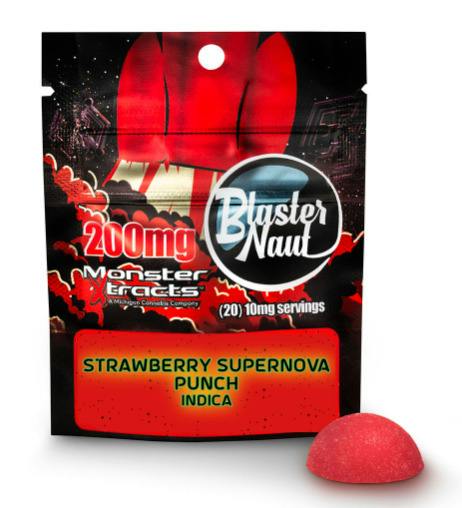 Strawberry Supernova Punch | 200mg x 1pk | Blasternaut