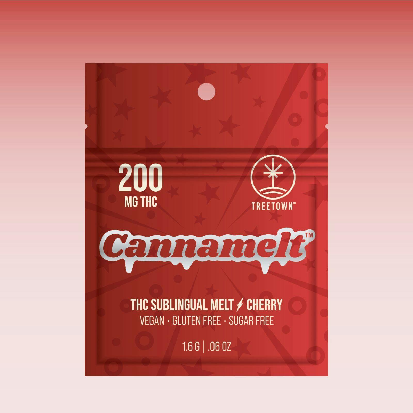 Cherry Cannamelt | 200mg x 1pk | TreeTown