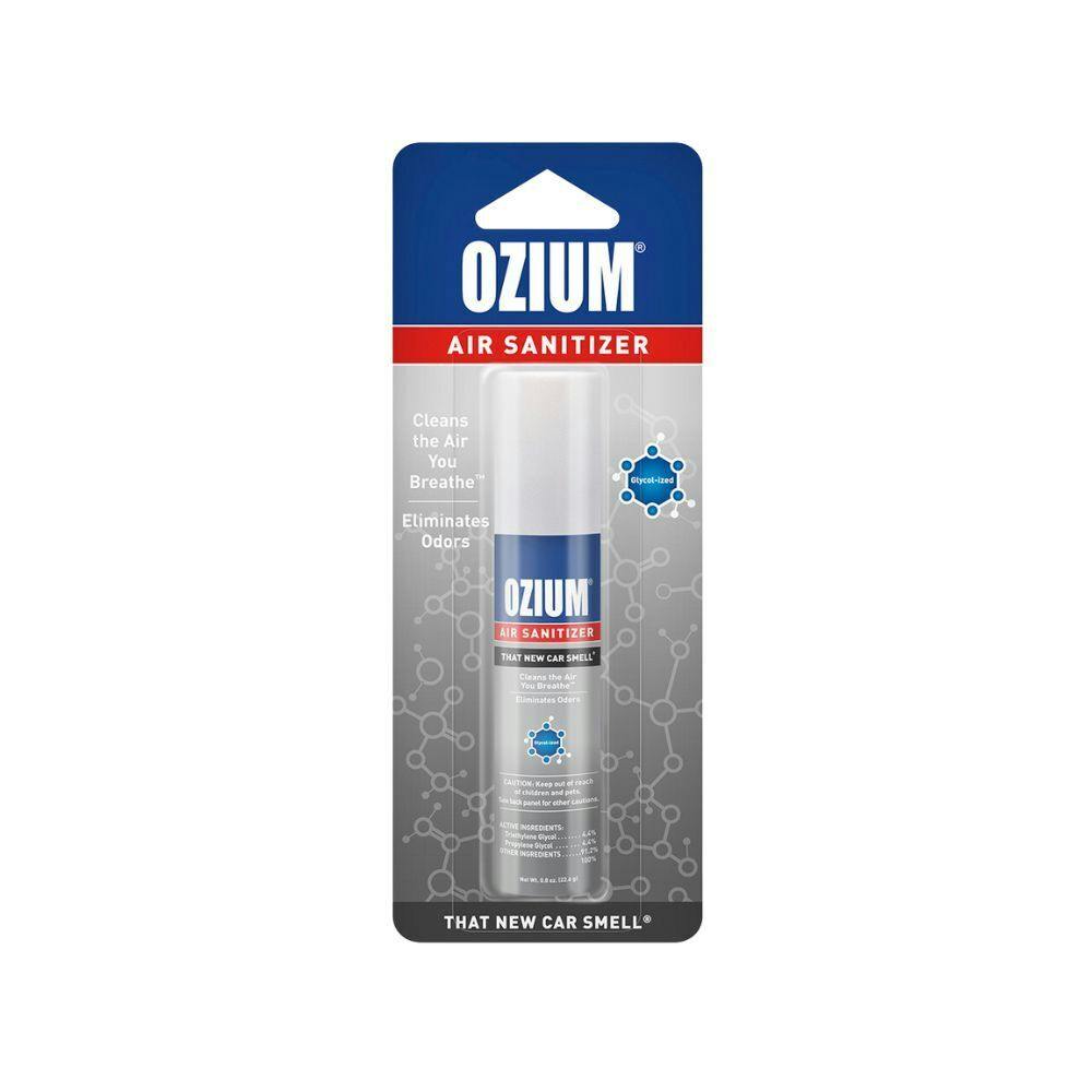 SIZE NEW CAR AIR SANITIZER 0.8OZ - OZIUM