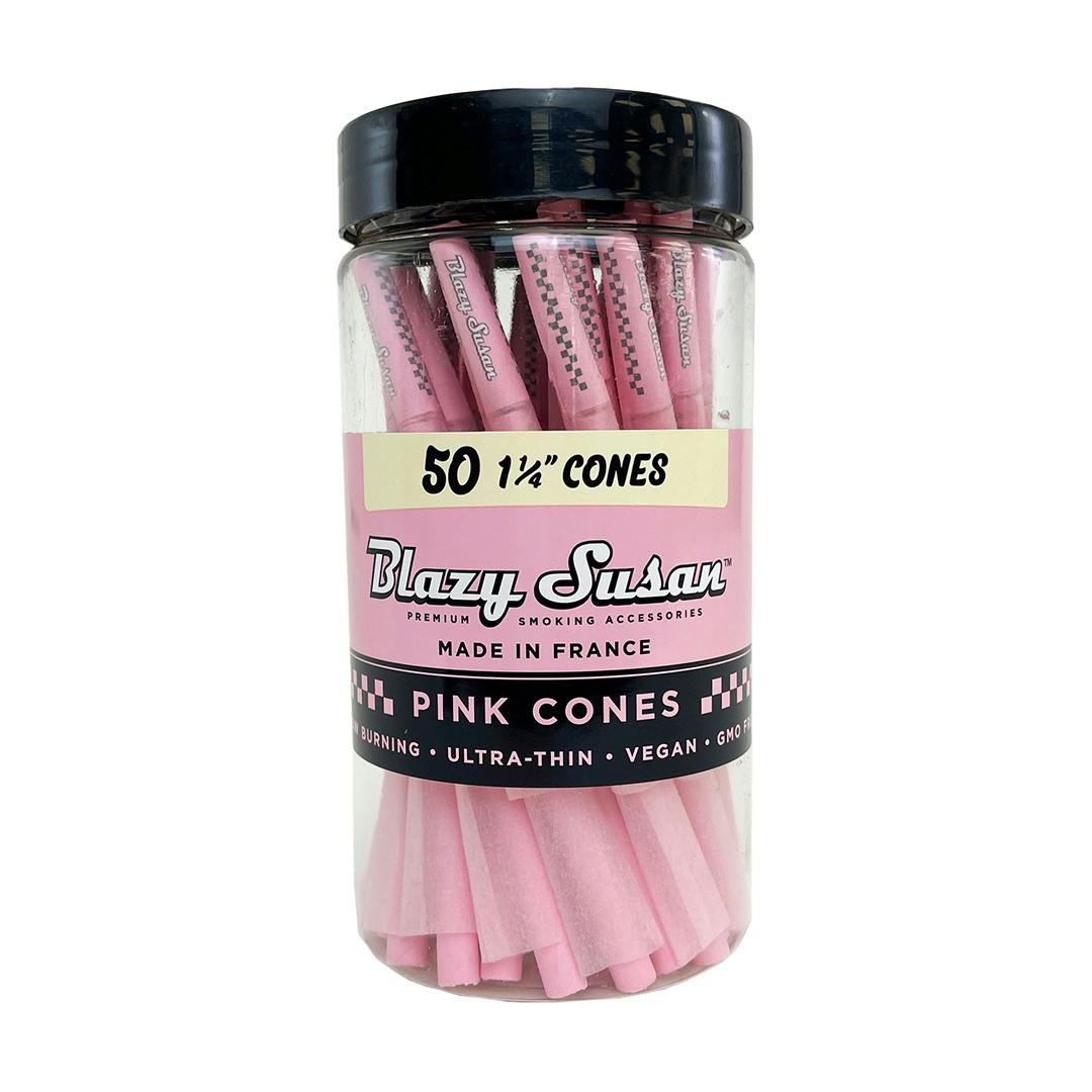 CONE 50 PACK - PINK 1 1/4 CLASSIC - BLAZY SUSAN