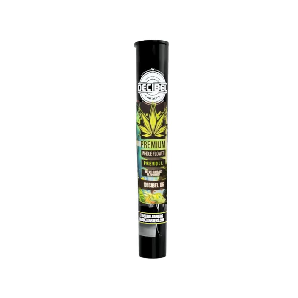 SUPREME LEMON OG PREROLL .75G - DECIBEL GARDENS