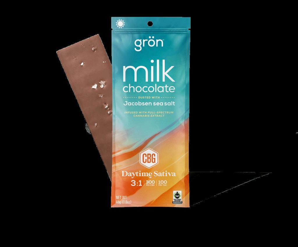 Milk Chocolate Bar | 3:1 CBG:THC | 10 x