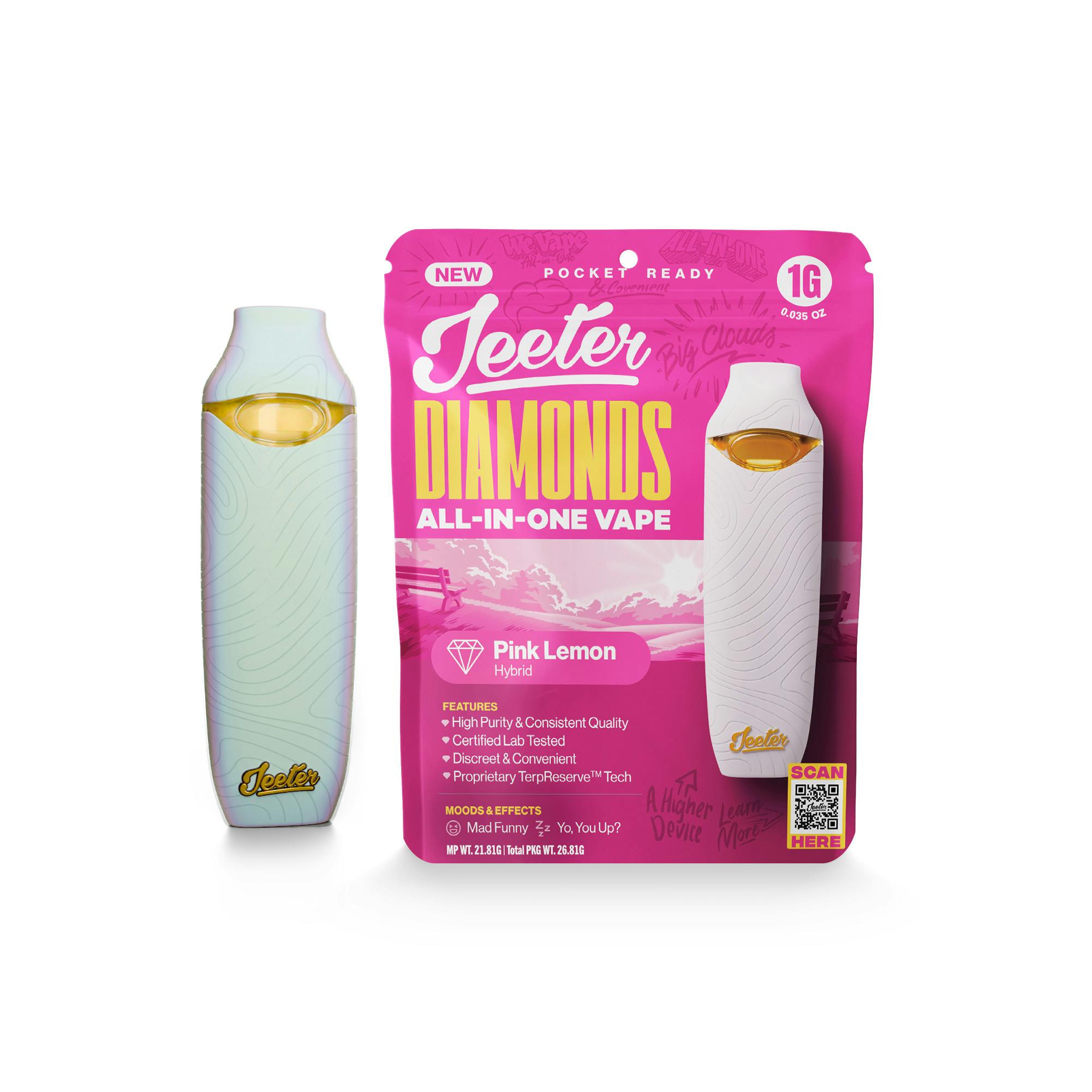 Pink Lemon | Diamond Disposable