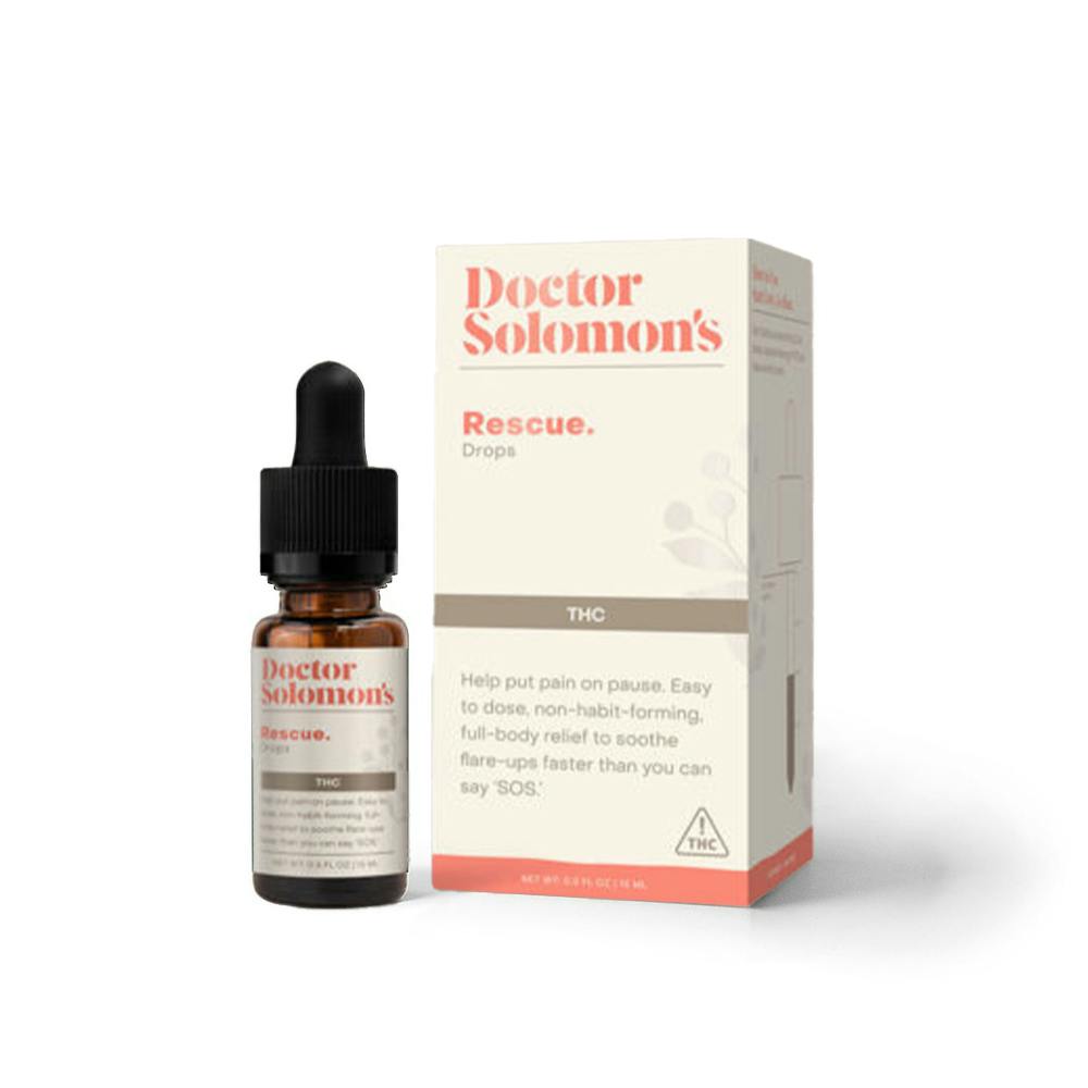 Dr. Solomon's THC Rich Drops (13.5ml) - Rescue at Theory Wellness Columbus Dispensary