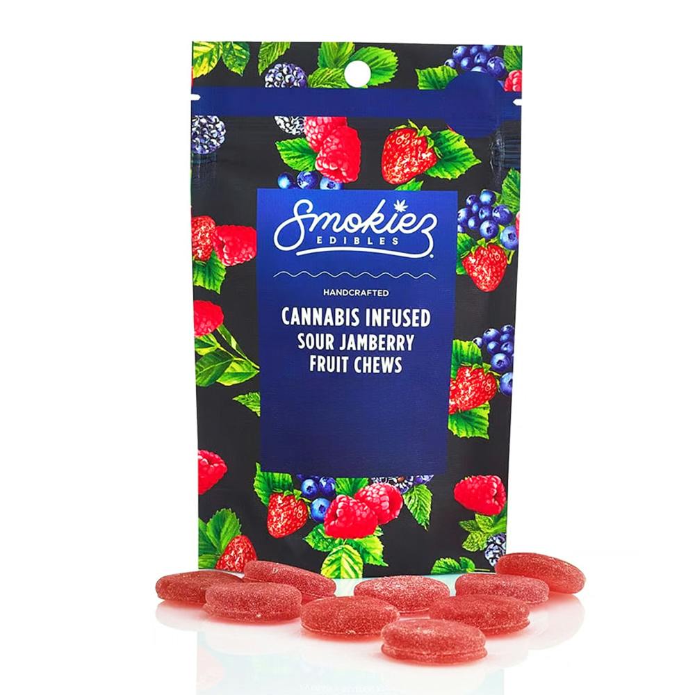1:1 CBN:THC Sour Jamberry Chews