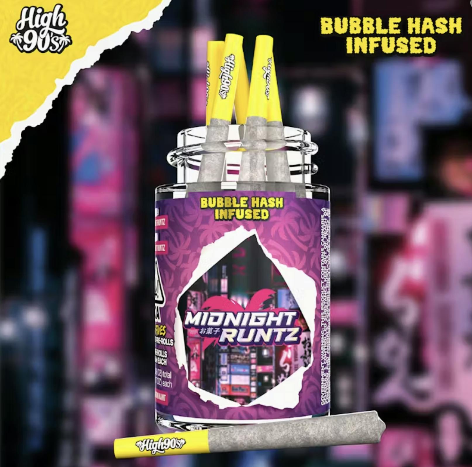 High 90's: Midnight Runtz - - High Fives Bubble