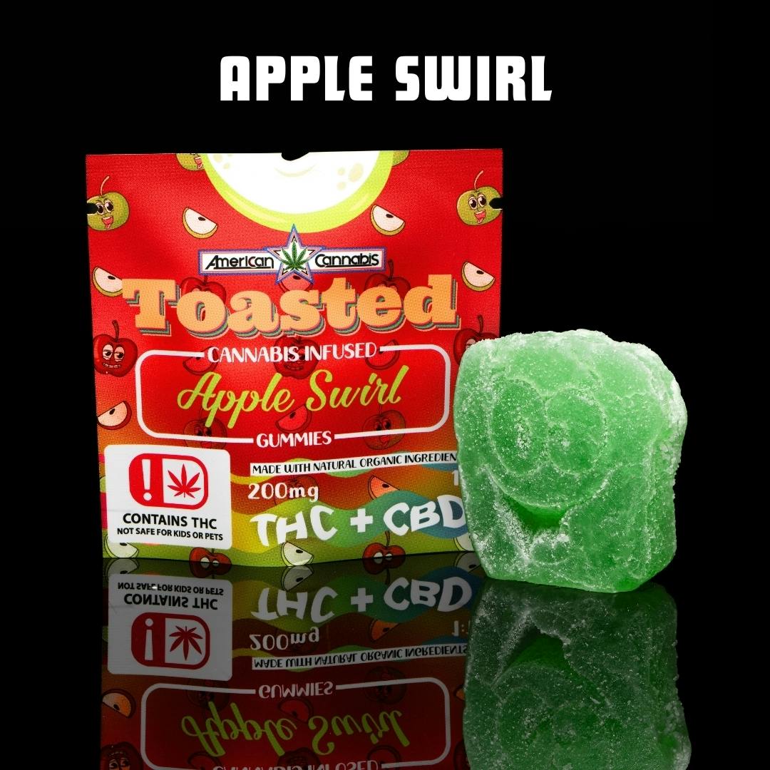 [Edible] ACC Toasted Gummies Apple Swirl Single [Hybrid]