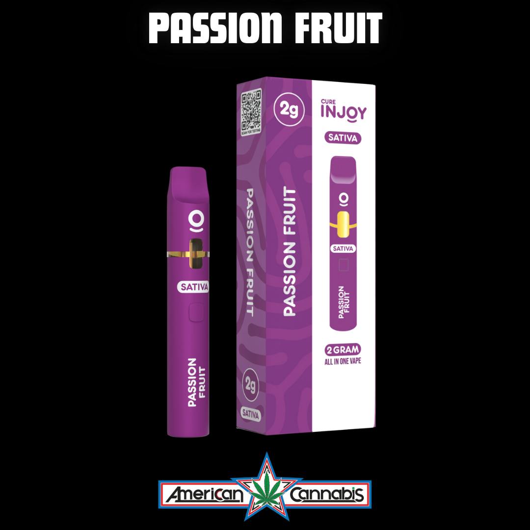 [Cartridge] Cure INJOY Passionfruit 2g [Sativa]