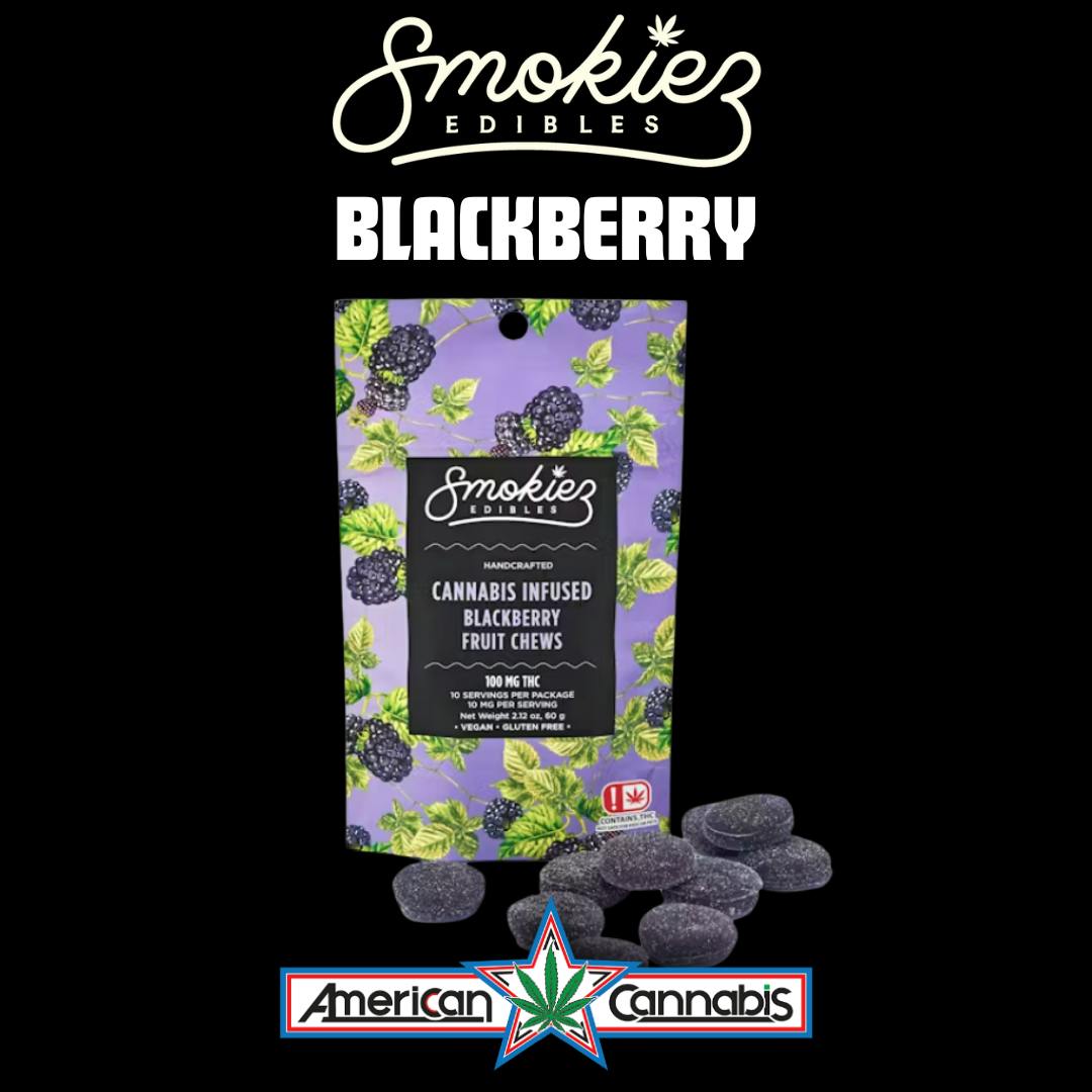 [Edible] Smokiez Edibles Sweet Blackberry 100mg [Indica]
