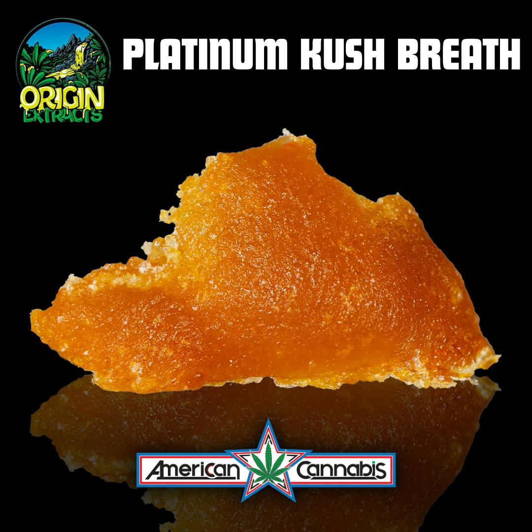 [Concentrate] Origin Extracts Platinum Kush Breath Badder 1g [Hybrid]