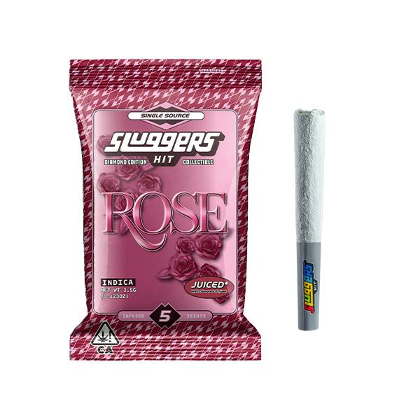 SLUGGERS - INFUSED PREROLL 5PK [3.5G] ROSE