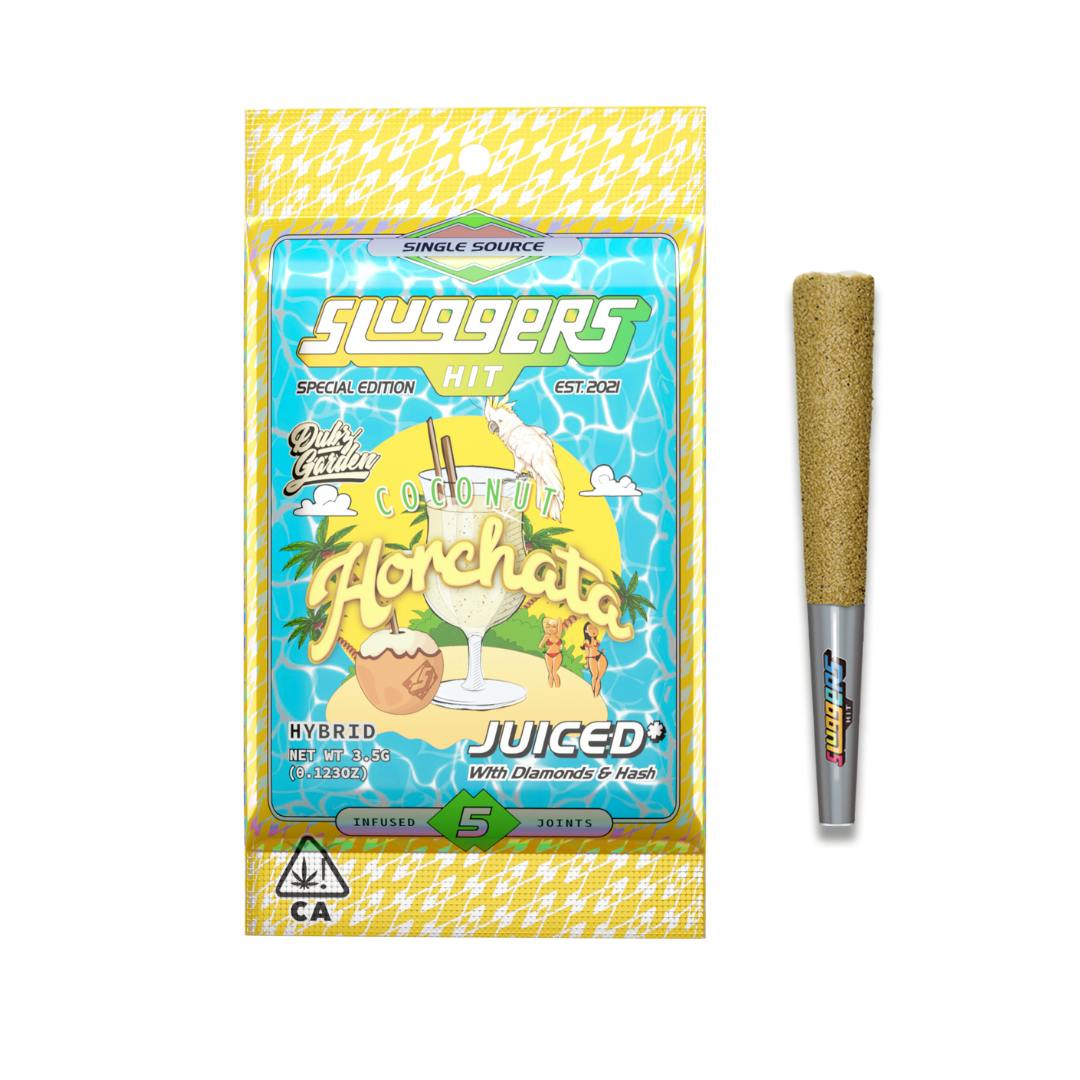 SLUGGERS - INFUSED PREROLL 5PK [3.5G] COCONUT HORCHATA