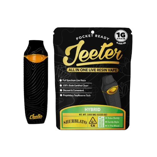 JEETER - LIVE RESIN READY TO USE VAPORIZER [1G] SHERBLATO