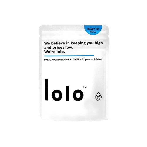 LOLO - PREGROUND FLOWER [21G] BLUEBERRY FROSTING