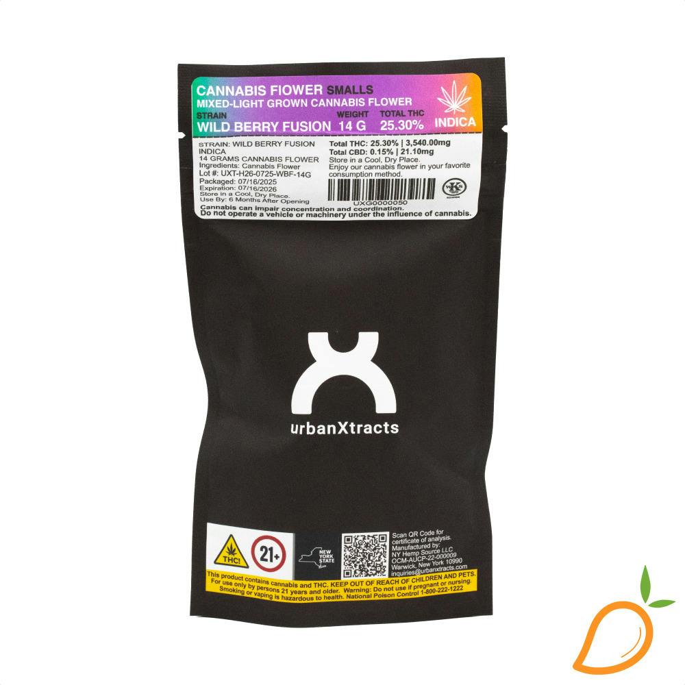 14g Berry Lemonade Prepackaged Flower Urban Xtracts