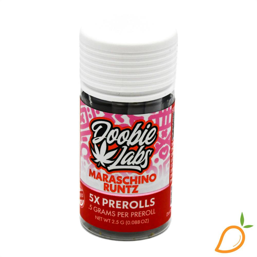 2.5g 5pk Blue Dream Preroll Doobie Labs