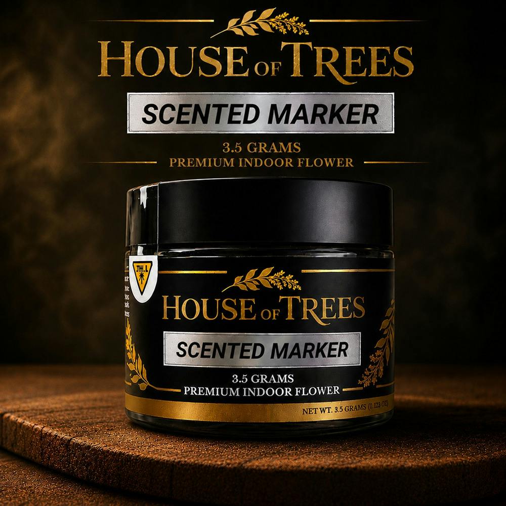 3.5g Scented Marker Prepackaged Flower House of Trees