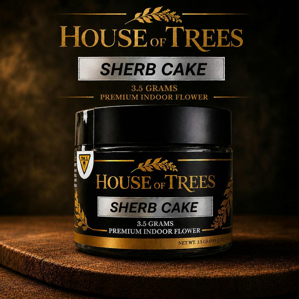 3.5g Sherb Cake Prepackaged Flower House of Trees