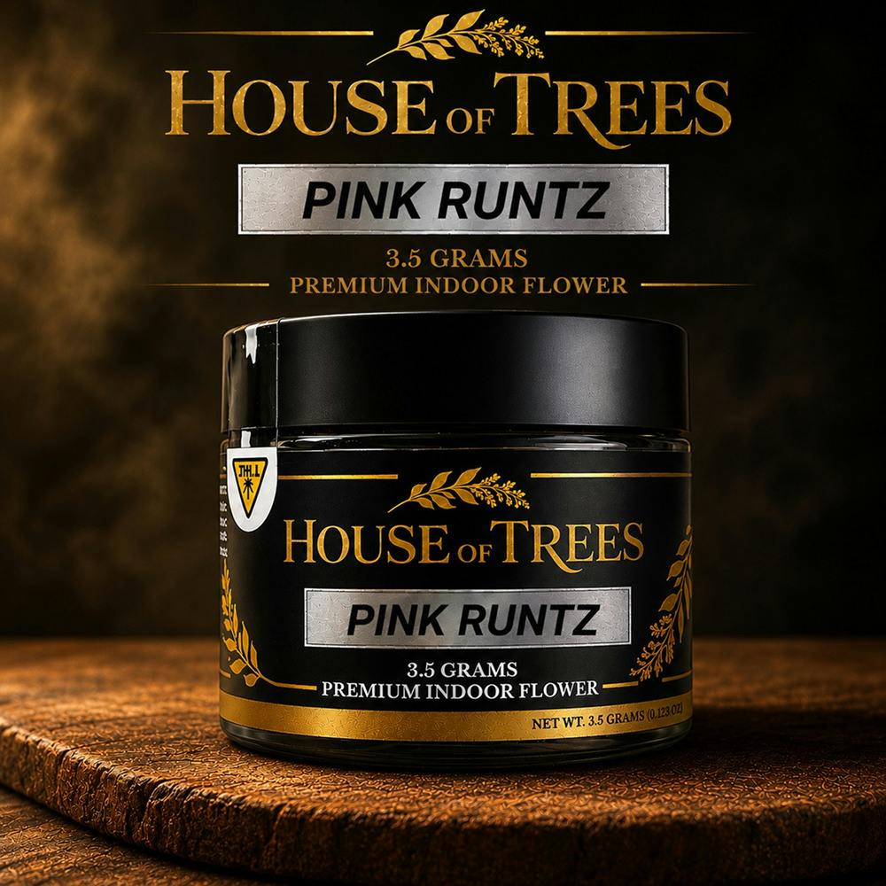 3.5g Pink Runtz Prepackaged Flower House of Trees