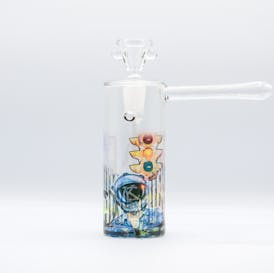 Greenlight Cirrus Bubble Glass Water Pipe - Astronaut