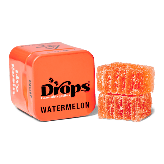 Drops: LIVE ROSIN GUMMY 2PK [100MG] WATERMELON