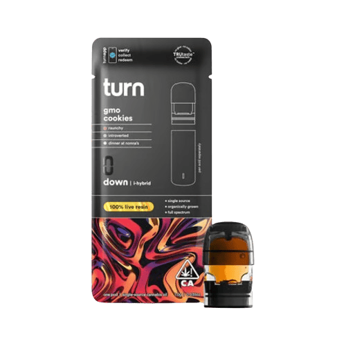 TURN - TURN DOWN LIVE RESIN POD [1G] GMO COOKIES