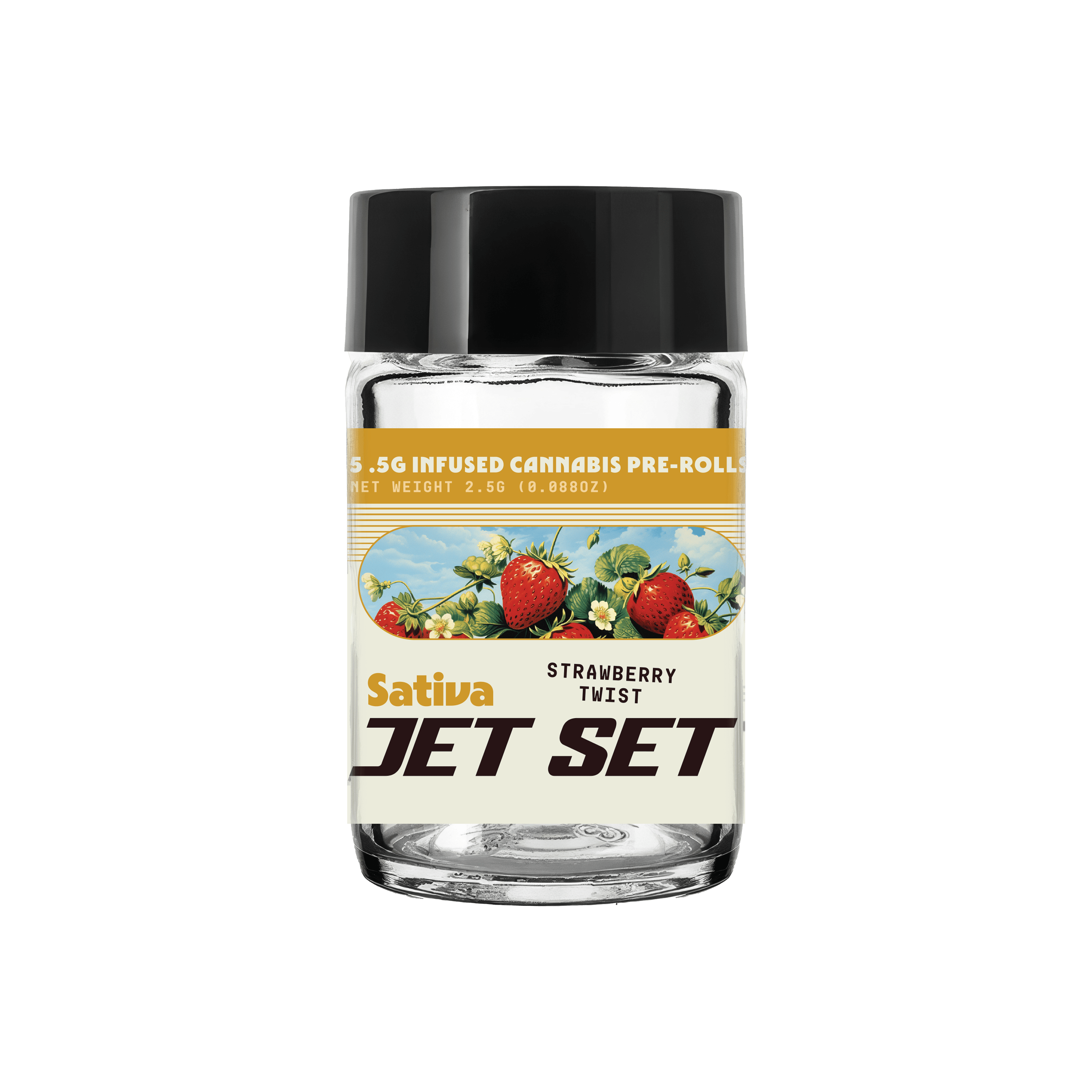OUTLET -: Kief Coated Strawberry Twist