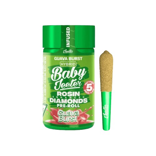 JEETER - BABY JEETER INFUSED PREROLL 5PK [2.5G] GUAVA BURST