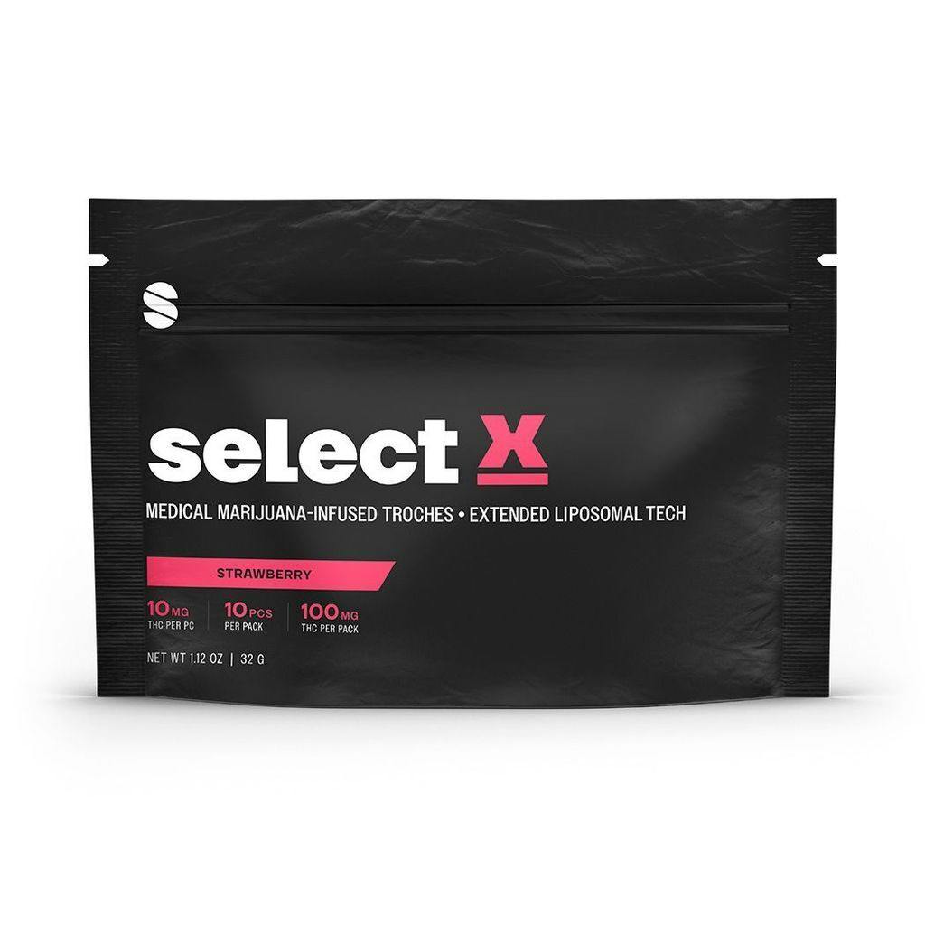 Select X Strawberry Troches 10mg ea | 10-Pack