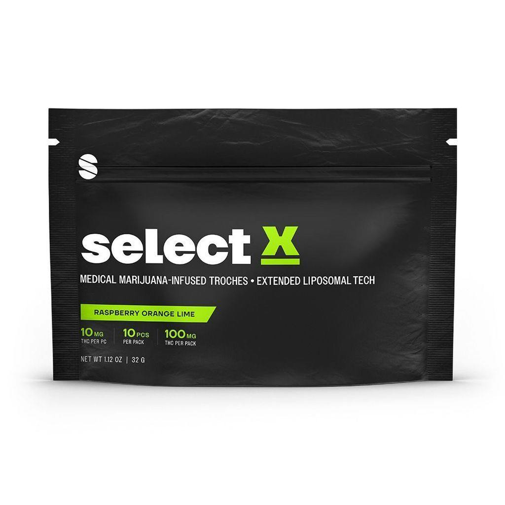 Select X Raspberry Orange Lime Troches 10mg ea | 10-Pack