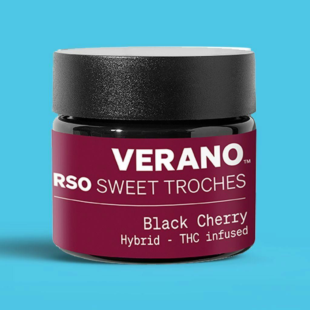Verano Black Cherry RSO Troches 10mg ea | 10-Pack