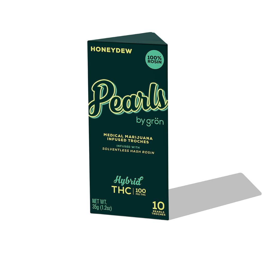 Gron Pearls Honeydew Rosin Troches 10mg ea | 10-Pack