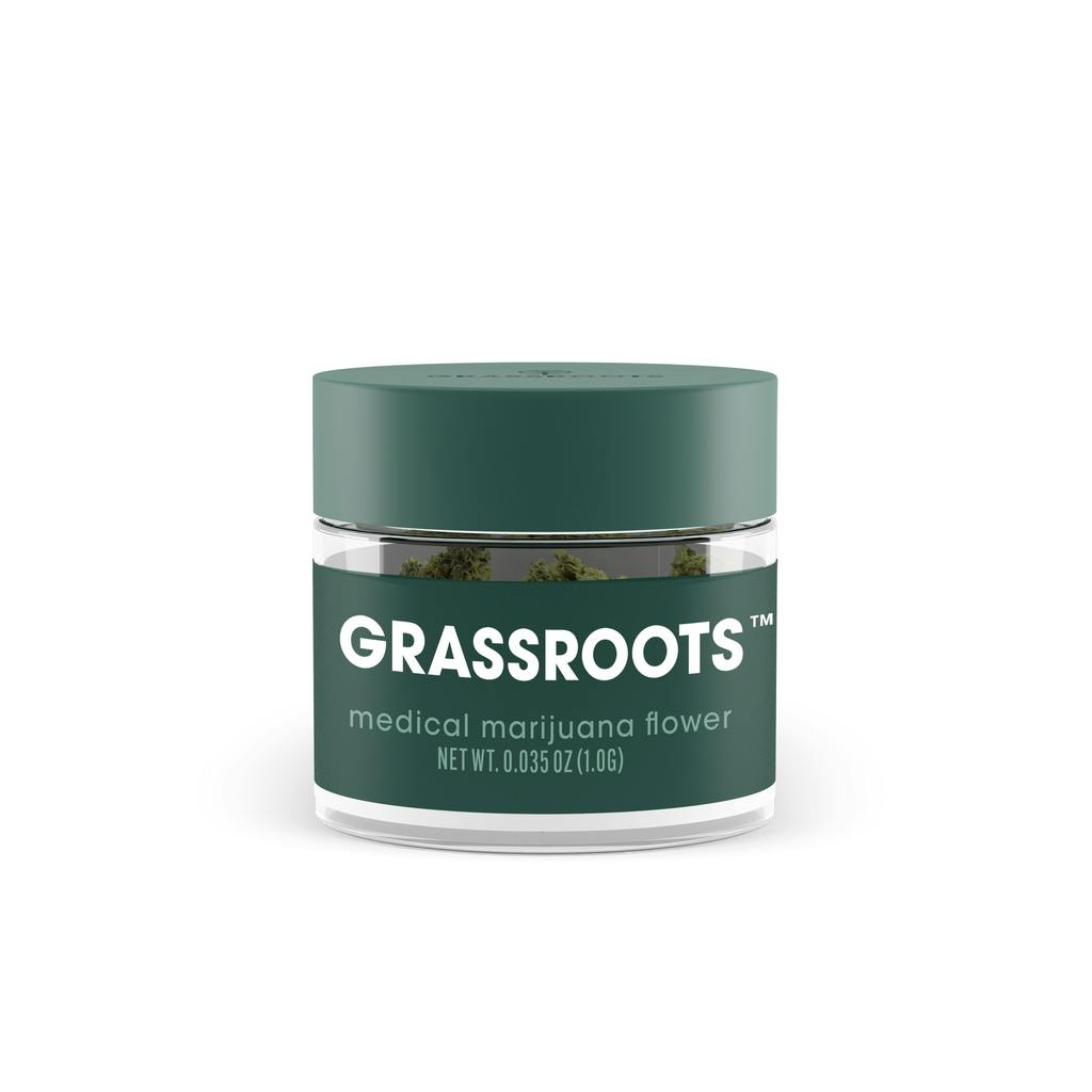 Grassroots Papaya Drip Whole Flower 1g at Curaleaf Dispensary Lebanon